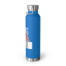 Load image into Gallery viewer, Hiking While Black, 22oz Vacuum Insulated Bottle