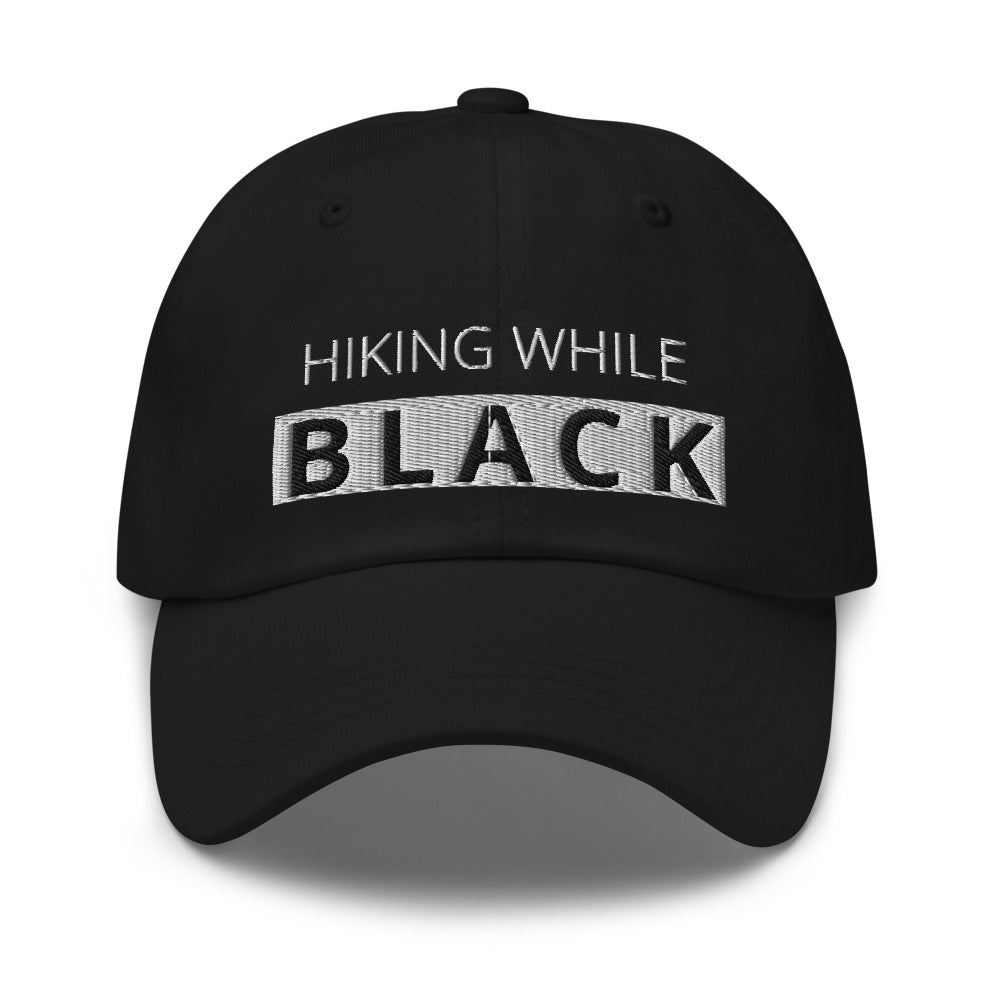 Hiking While Black Dad hat