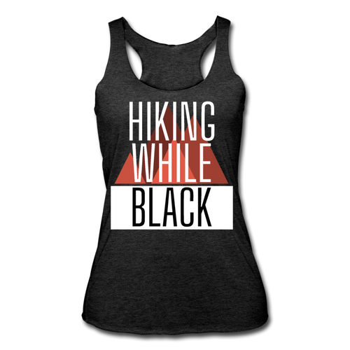 Women’s Tri-Blend Racerback Tank - heather black