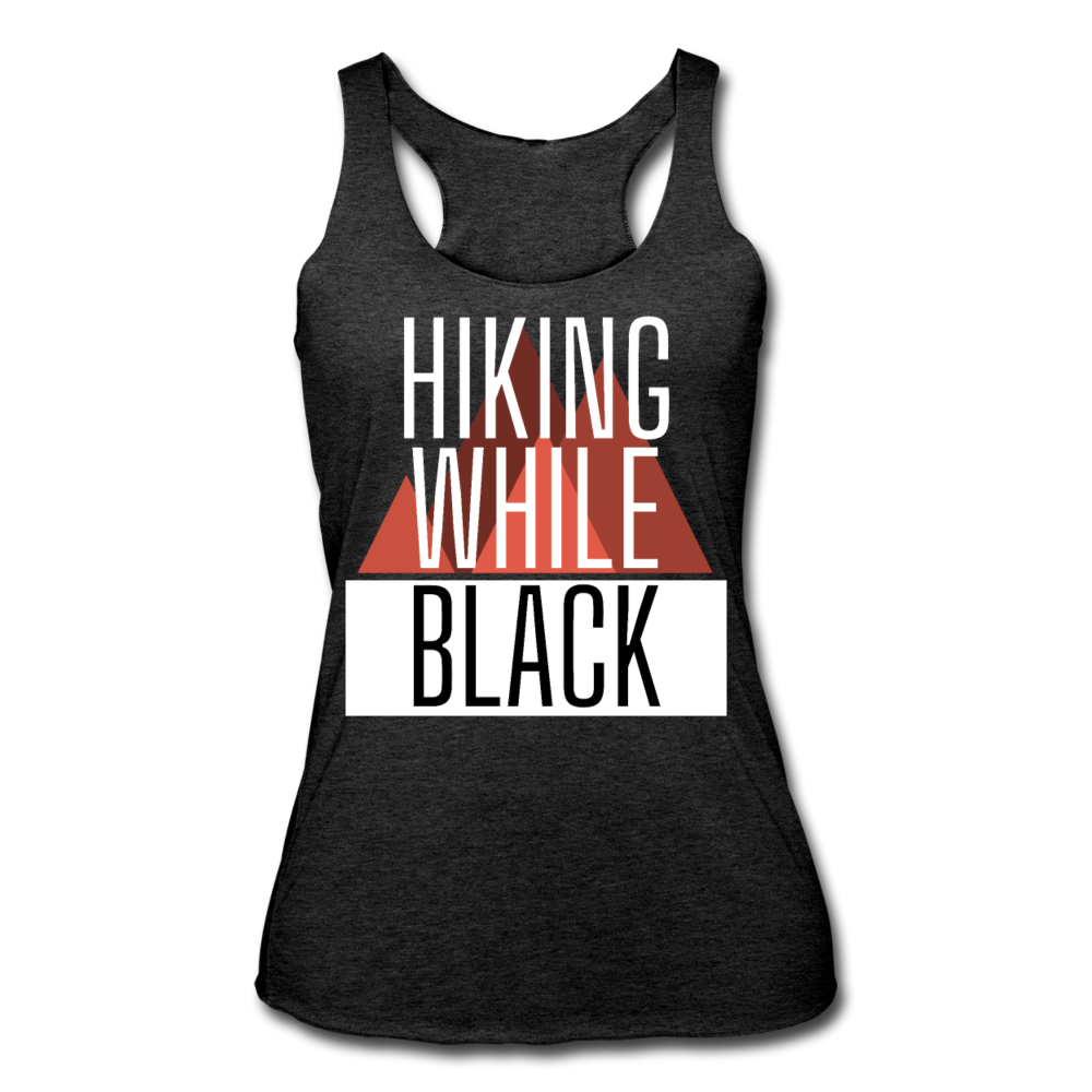 Women’s Tri-Blend Racerback Tank - heather black