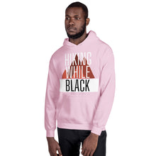 Load image into Gallery viewer, Hiking While Black Unisex Hoodie
